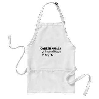 Ninja Career Goals - Massage Therapist Standard Apron