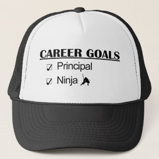 Ninja Career Goals - Principal Trucker Hat