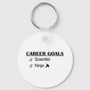 Ninja Career Goals - Scientist Keychain