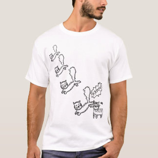 Ninja Cat Attack T-Shirt