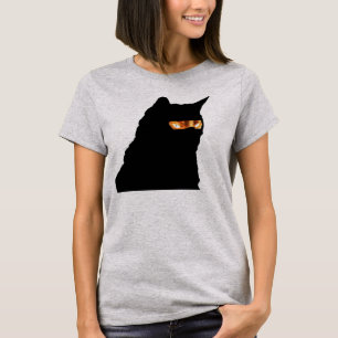 Ninja Cat is Not Amused T-Shirt