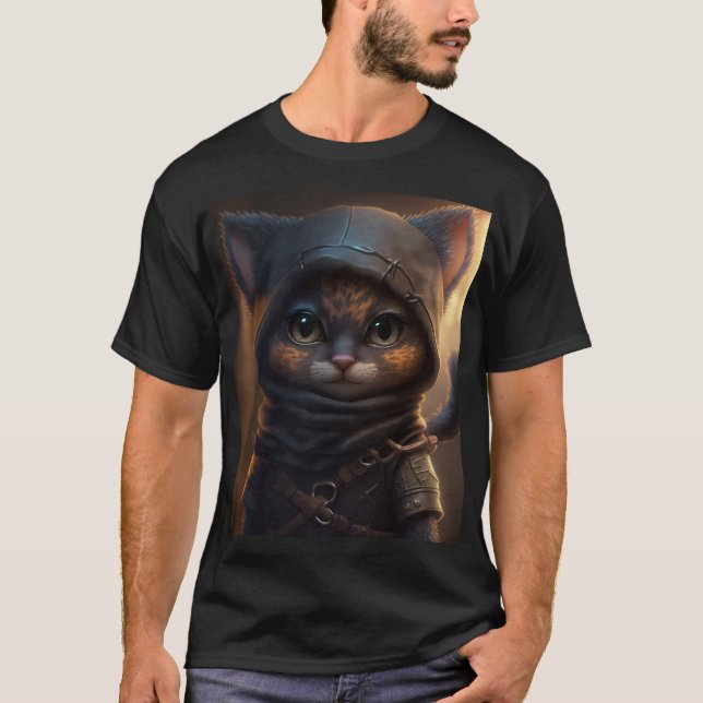 Ninja Cat T-Shirt (Front)