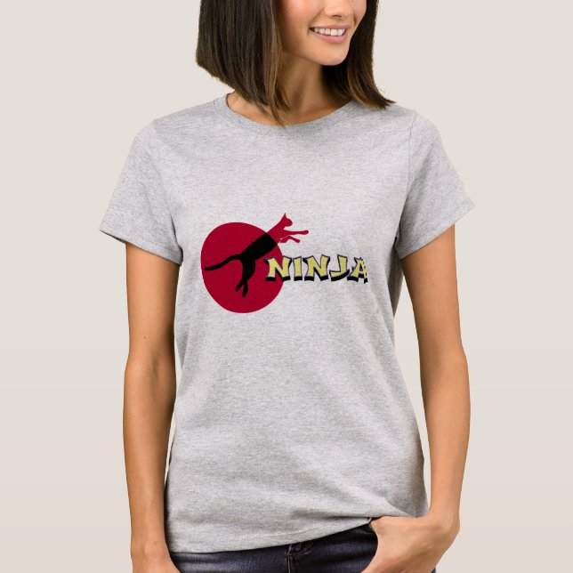 Ninja Cat T-Shirt (Front)