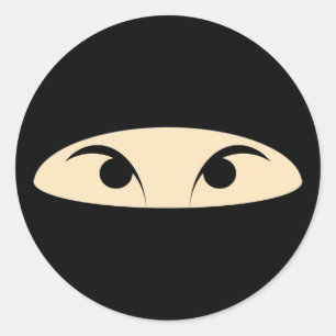 Ninja Classic Round Sticker