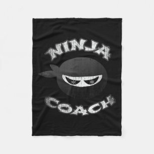 Ninja Coach Multitasking Team Trainer Speaker Gym Fleece Blanket