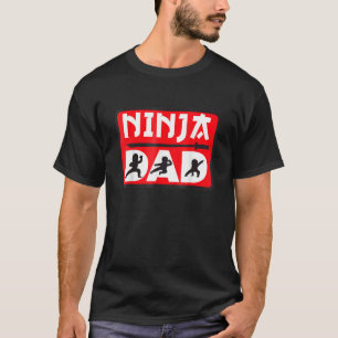Ninja Dad Matching Family Ninja Warrior T-Shirt