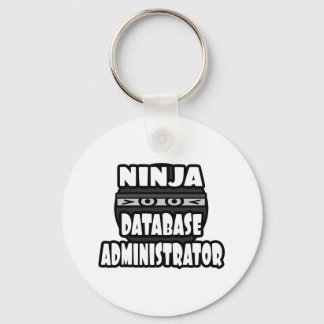 Ninja Database Administrator Keychain