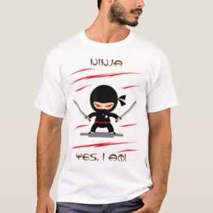 Ninja design T-shirt Homme de base