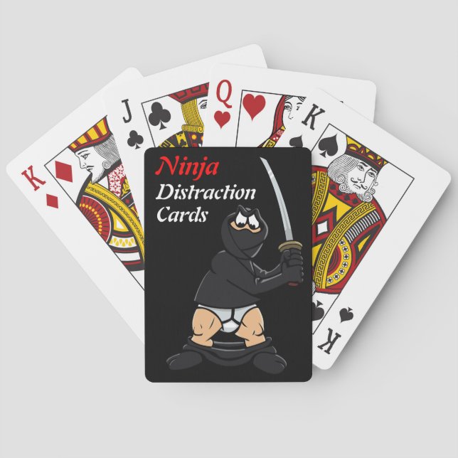 Ninja Distraction Cards (Back)