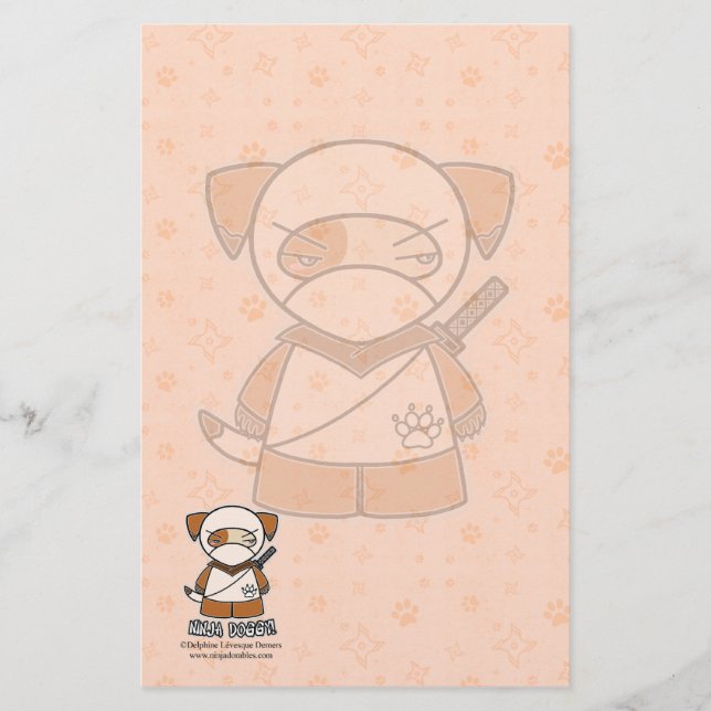 Ninja Doggy! Stationery (Front)