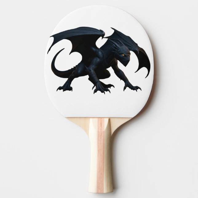 Ninja Dragon Ping Pong Paddle (Front)