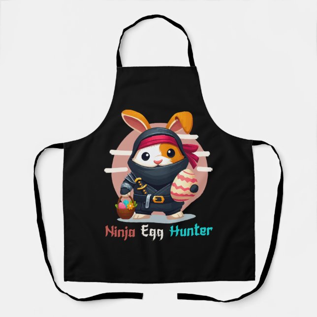 Ninja Egg Hunter Apron (Front)