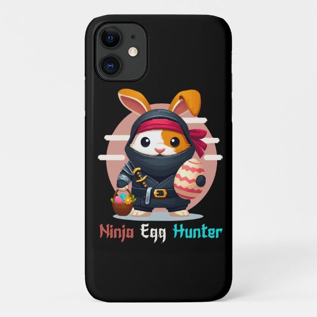 Ninja Egg Hunter Case-Mate iPhone Case (Back)