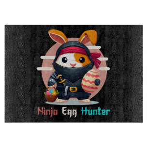 Ninja Egg Hunter Cutting Board