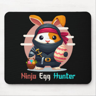 Ninja Egg Hunter Mouse Pad