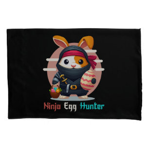 Ninja Egg Hunter Pillowcase