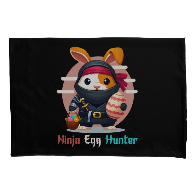 Ninja Egg Hunter Pillowcase (Front)