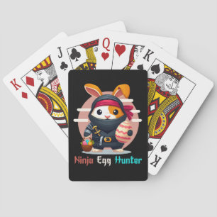Ninja Egg Hunter Playing Cards