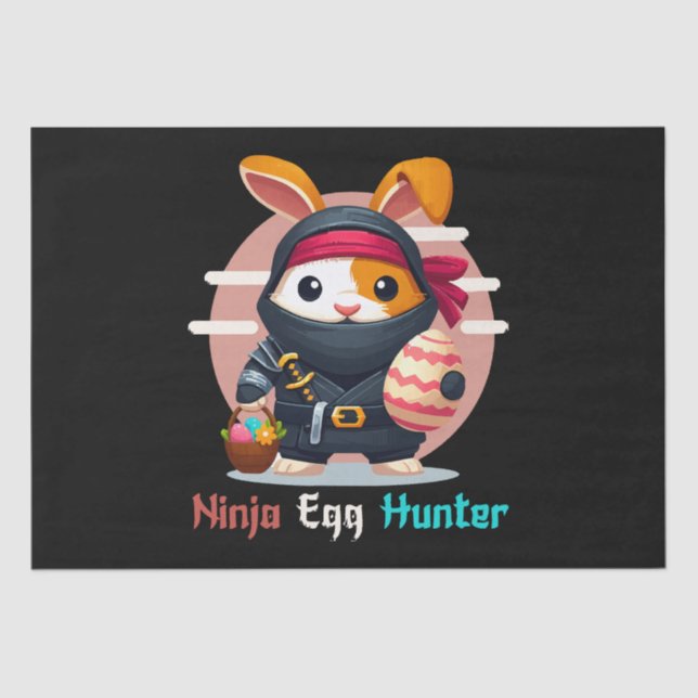 Ninja Egg Hunter Tissue Paper (Front)