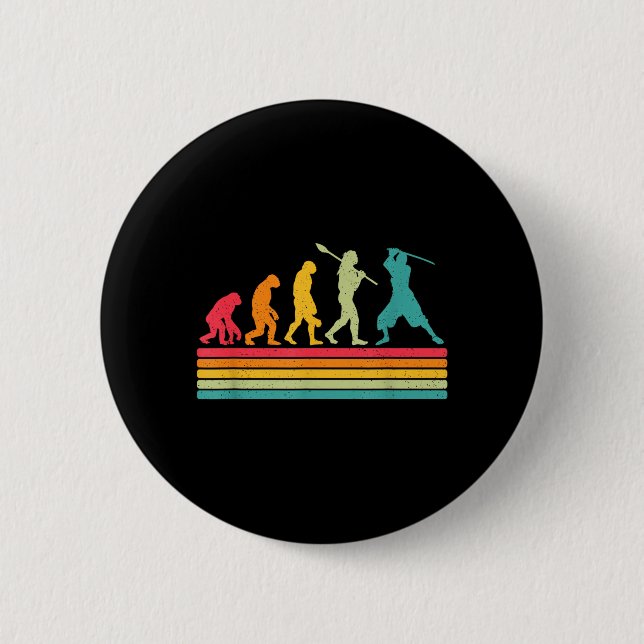 Ninja Evolution _ Mixed Martial Arts Japanese 2 Inch Round Button (Front)