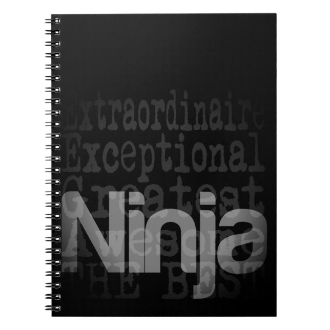 Ninja Extraordinaire Notebook (Front)