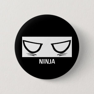 ninja eyes 2 inch round button
