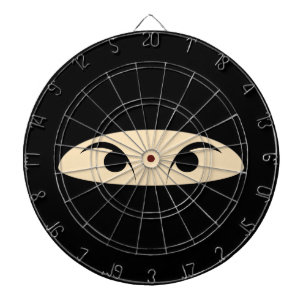 Ninja Face Dartboard