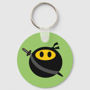 Ninja face keychain