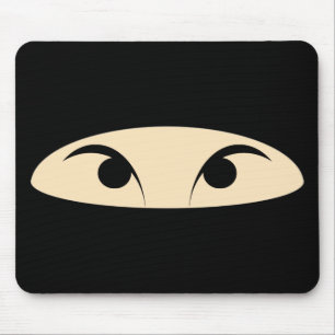 Ninja Face Mouse Pad