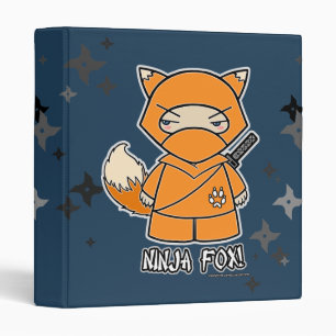Ninja Fox! With Shurikens Binder