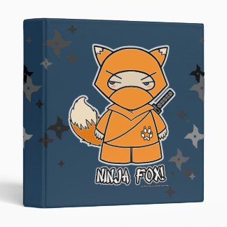 Ninja Fox! With Shurikens Binder