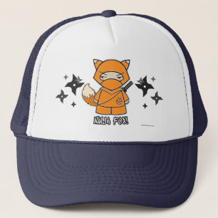 Ninja Fox! With Shurikens Hat