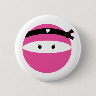 Ninja Girl 2 Inch Round Button
