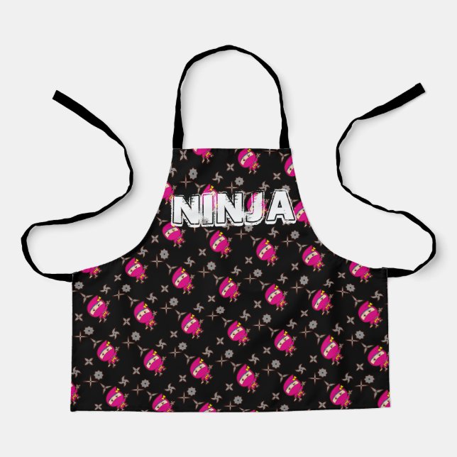 Ninja Girl Apron (Front)