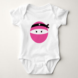 Ninja Girl Baby Bodysuit