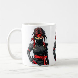 Ninja Girl Coffee Mug