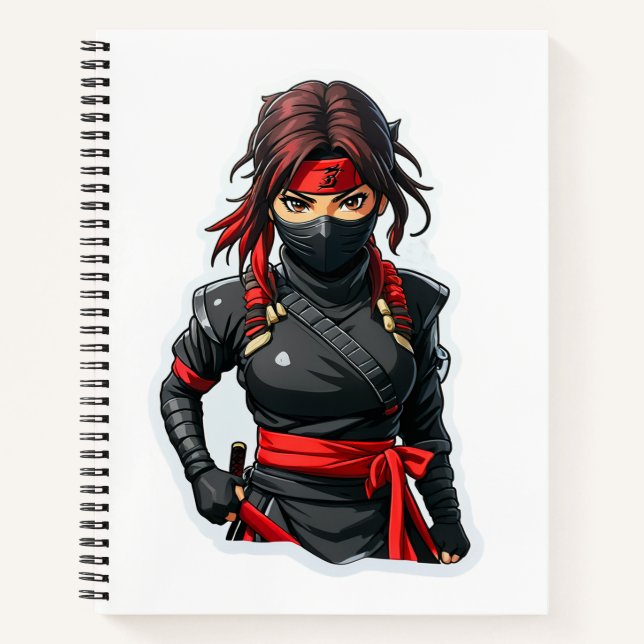 Ninja Girl Notebook (Front)