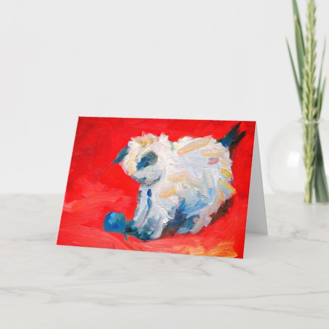 "Ninja"greeting card (Front)