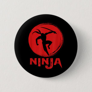 Ninja in Training - Cool Ninja 2 Inch Round Button