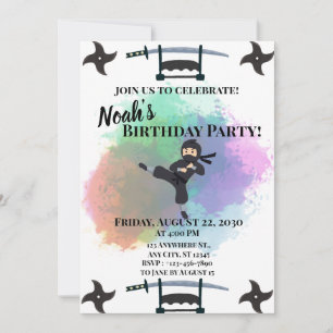 Ninja Invitation