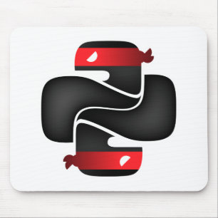 Ninja items mouse pad