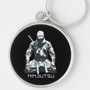 Ninja Japanese Ninjutsu Assassin Design Keychain