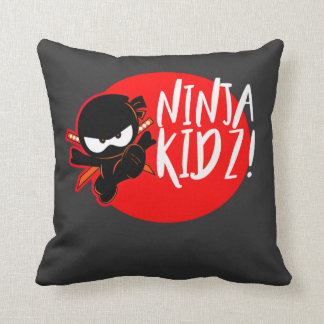 ninja kidz tv throw pillow