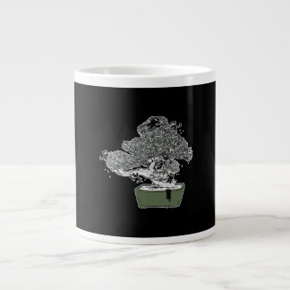 Ninja Kitty Cats Bonsai Tree Japanese Buddhist Zen Large Coffee Mug