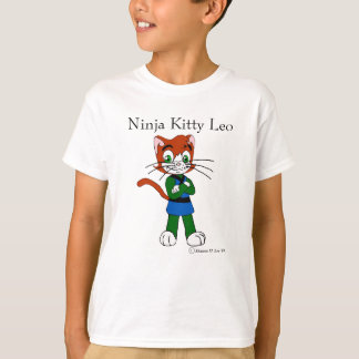 Ninja Kitty Leo T-Shirt