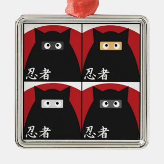 Ninja Kitty Ornament