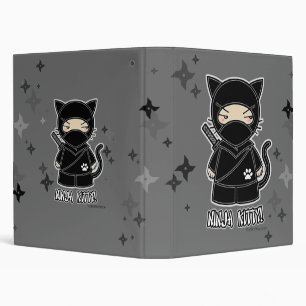 Ninja Kitty! With Shurikens Binder