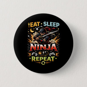 Ninja Life Loop 2 Inch Round Button
