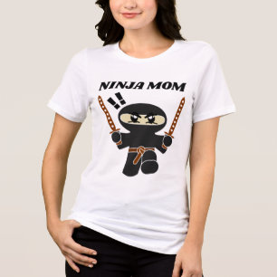 NINJA MOM FUNNY DONS POUR SES T-shirts
