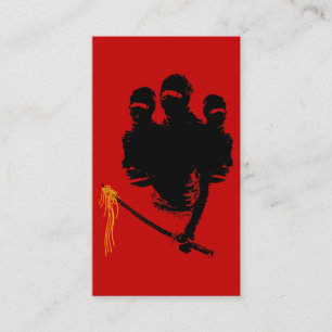 ninja noodles business card
